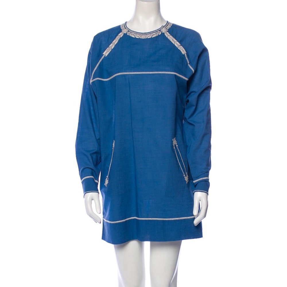 Isabel Marant Etoile crew neck mini dress sz36